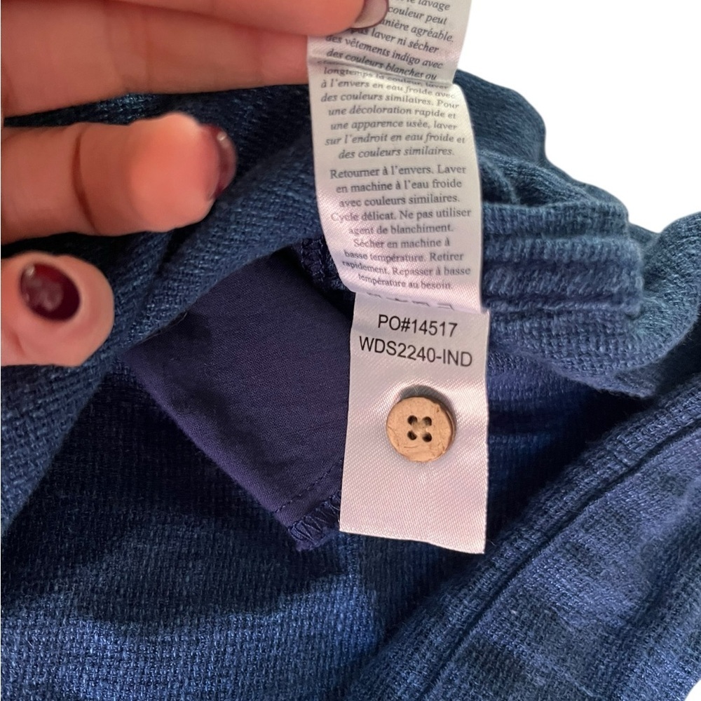 Faherty 100% Linen Gemina Dress, Size XS - Picture 8 of 12